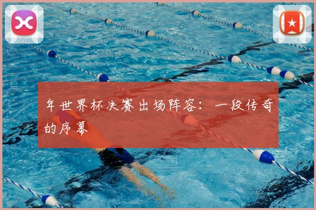 年世界杯决赛出场阵容:一段传奇的序幕